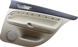 Skoda superb i боковина двері праві зад шкіра бежевий 3u5867210 фото №1