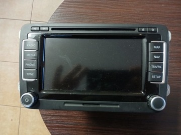 Vw passat b7 радіо навігація 1t0035680r фото №1