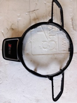 Рамка руль мультифункция audi rs5 купе рестайлинг 62473360b фото №1