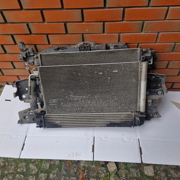 Комплект радіатор вентилятор pas renault scenic iii фото №1