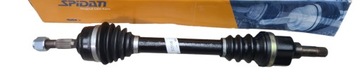 Піввісь привідна ліва spidan peugeot 206 1.1 1.4 фото №1