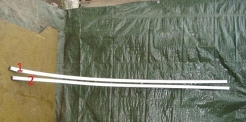 Porsche cayenne планка дахова хромована права ліва фото №1