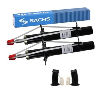 Амортизаторы sachs перед +отбойники peugeot 107 pm pn фото №1