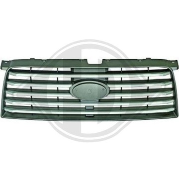 Решітка радіатора решітка решітка do subaru forester 06-07 фото №1