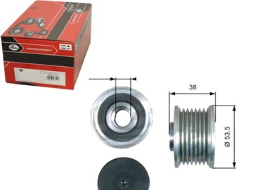 Зчеплення jednokierunkowe генератора [gates] фото №1