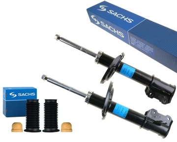 Sachs 2x амортизатори + захисні накладки i відбійники opel vectra c 2004- signum перед фото №1