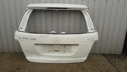 Mercedes ml w164 кришка задня - голий - біла фото №1