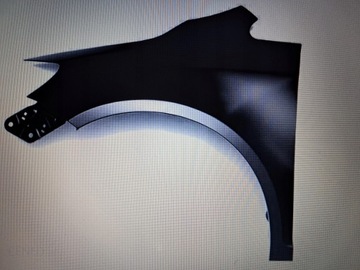 Крило лівий перед volkswagen golf 5 plus golf 6 plus lc5f фото №1