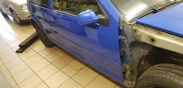Дверь правые левая vw golf 4 iv цвет lw5z версия 3 фото №1