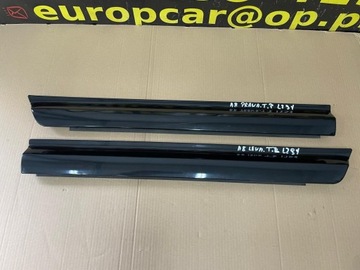 Audi a8 d3 планка двері нижня праві зад колір lz9y фото №1