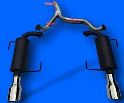 Глушитель выхлоп прямоток subaru legacy 4 outback 3 2,0 2,5 3,0 forester sh фото №1