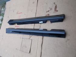 Порог левый планка пороговая накладка bmw e90 e91 чёрный сапфир фото №1