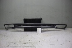 Накладка бампера спойлер зад audi a6 c8 4k0807521 фото №1