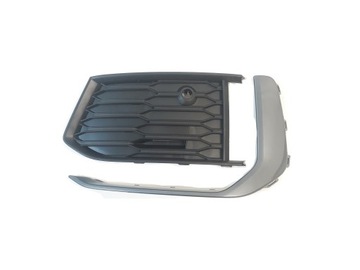 Ліва решітка + планка audi a6 c8 s-line po 2018- фото №1