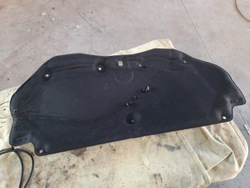 Clio v шумоизоляция капота подкладка фото №1