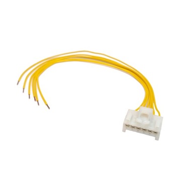 Штекер разъём лампы ducato 06- 6 контактов przedzmianowa фото №1