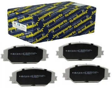 Japanparts pa-0645af набор тормозные колодки тормозных, тормоза дисковые фото №1