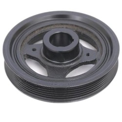 Колесо ременное вала коленчатого nissan qashqai +2 2.0 фото №1