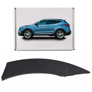 Планка двері лівий зад hyundai santa fe dm 2012-18 фото №1