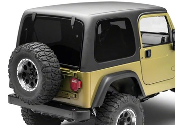 Стекло задняя стекло hardtop зад wrangler tj 96-2006 фото №1