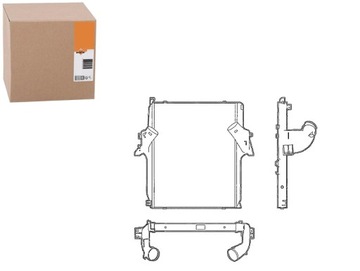 Интеркулер mercedes actros actros mp2 / mp3 om541 фото №1