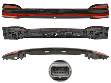 Chrysler pacifica 2021 21- лампа зад задня led накладка кришки mopar фото №1