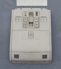 Лампа стеля vw passat b8 5g0867489b фото №1