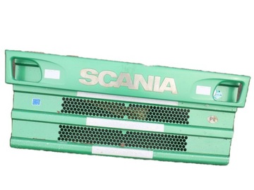 Scania 124l 03r капот решётка решётка радиатора фото №1