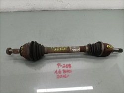 Піввісь ліва peugeot 208 i 1.6 блакитний hdi 9656135280 фото №1
