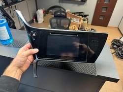 Екран навігації модуль рамка toyota auris ii 86140-02400 фото №1