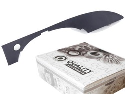 Заглушка решітка бампера рамка галоген нижня права audi a4 s4 b7 2004- фото №1