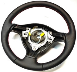 Кермо vw passat b5 golf iv 4 bora seat leon i toledo ii 2 нова шкіра ! фото №1