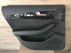 Обивка дверь левый зад audi a8 d4 4h0868067 фото №1