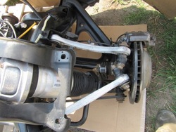 Porsche cayenne i 7l подвешивание левый зад рычаг фото №1