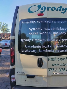 Дверь левая зад max высокие vivaro a trafic ii фото №1
