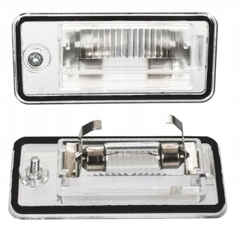 Audi a3 8p a4 b6 b7 a6 c6 q7 лампочки номерного знака rej фото №1