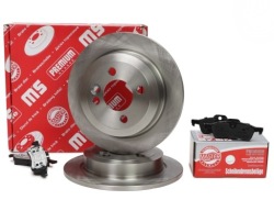 Диски i тормозные колодки зад do mini cooper r50 r52 r53 фото №1