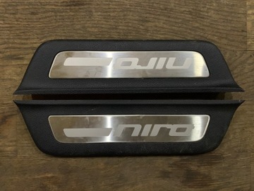 Kia niro накладка пороговая планка левая правая зад фото №1