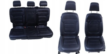 Сидіння обшивки шкіра vw touareg 7p5 13r. фото №1