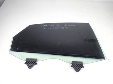 Скло двері праві зад подвійна audi a8 s8 d3 версія коротка фото №1