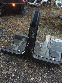 Toyota verso 09- стійка b поріг лівий фото №1