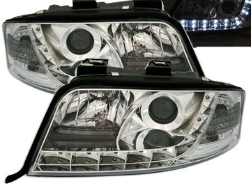 Лампы p. dayline audi a6 c5 01-04 хром фото №1