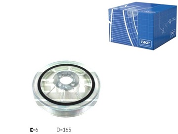 Колесо пасове вала колінчастого alfa romeo giulietta mi фото №1