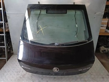 Крышка крышка стекло зад задняя багажника skoda octavia iii 5e liftback lf9r фото №1