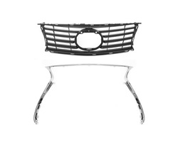 Lexus is / is 350 250 2013 - 2017 решітка радіатора решітка + планка рамка хром нова фото №1