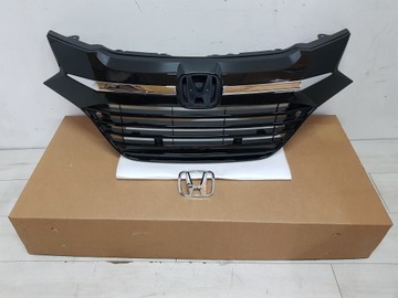 Решітка решітка радіатора хром pdc нова oem honda hr-v ii 15-19 фото №1