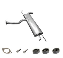 Глушник кінцевий kia sportage 2.0 04-10 4x4 бензин фото №1