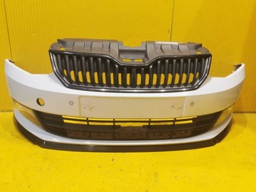 Skoda fabia iii 6v бампер перед переднє pdc monte carlo ls9r фото №1