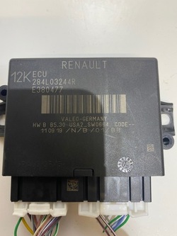 Renault zoe ii модуль блок управления pdc ecu 284l03244r фото №1