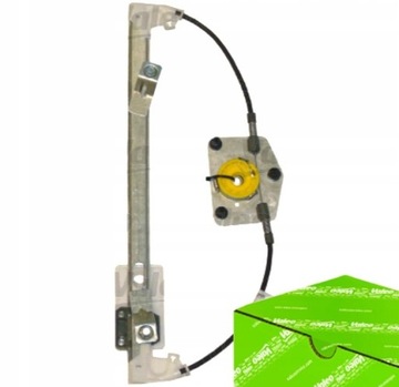 Подъемник стекла левый зад skoda octavia ii 1.2 tsi 1.4 фото №1